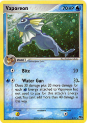 Vaporeon - 6/17 - Holo Rare